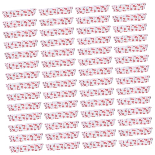 SOLUSTRE 100Pcs Disposable Paper Food Boats Convenient Hot Dog Holders for Parties Bbqs and Events High Grade Kraft Paper Trays for Serving Snacks and Desserts