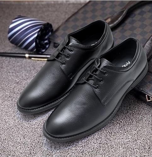Image of ARAMISH Men's Genuine Leather Lace Up Formal Shoes