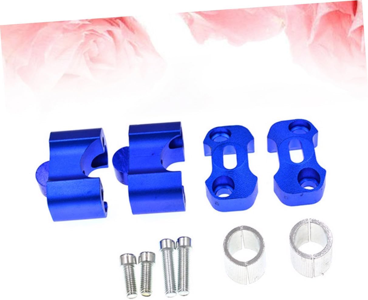 Aluminum Motorcycle Handlebar Riser Fat Bar Clamp 28mm Adjustable