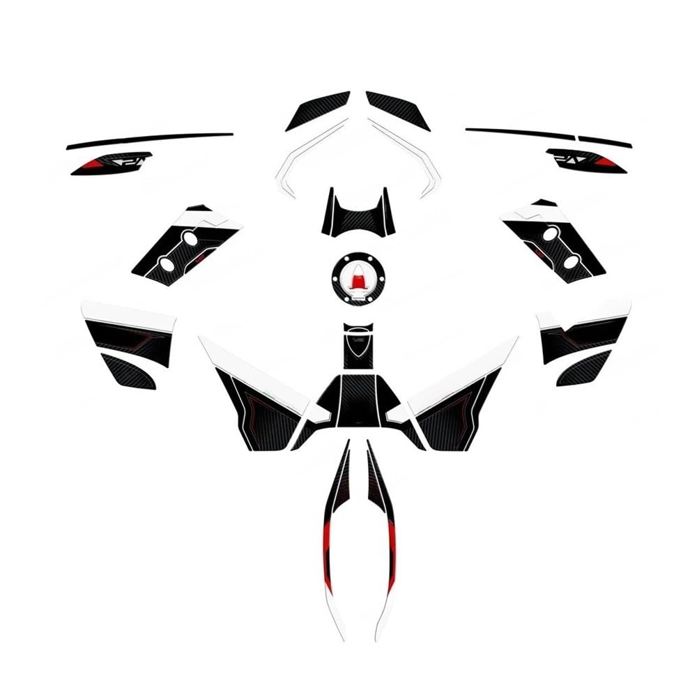 Protection réservoir Multistrada V2 V2s 2025 résine époxy scratch pad - 8