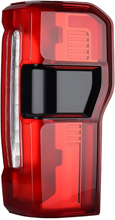 Fits for 2023 2024 2025 Ford F250/F350 Super Duty XL/XLT/King Ranch/Lariat/Limited/Platinum Right Passenger Side Tail Light with Blind Spot Hole, OEM #FO2801294, #PC3Z-13404-B
