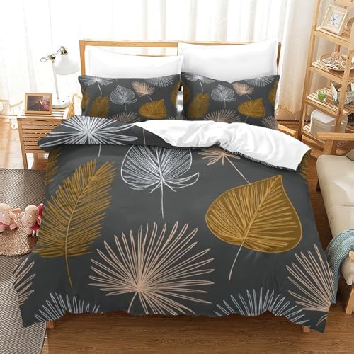 Housse de couette poissons koi microfibre douce et anti-allergique - 3