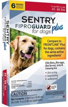sentry fiproguard plus vs frontline plus