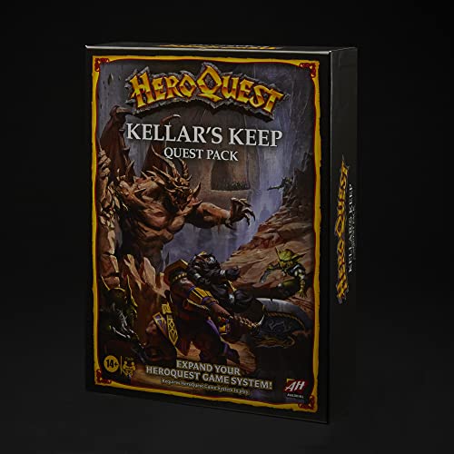 Hasbro Gaming Avalon Hill HeroQuest Kellar's Keep Expansion miniatura 5