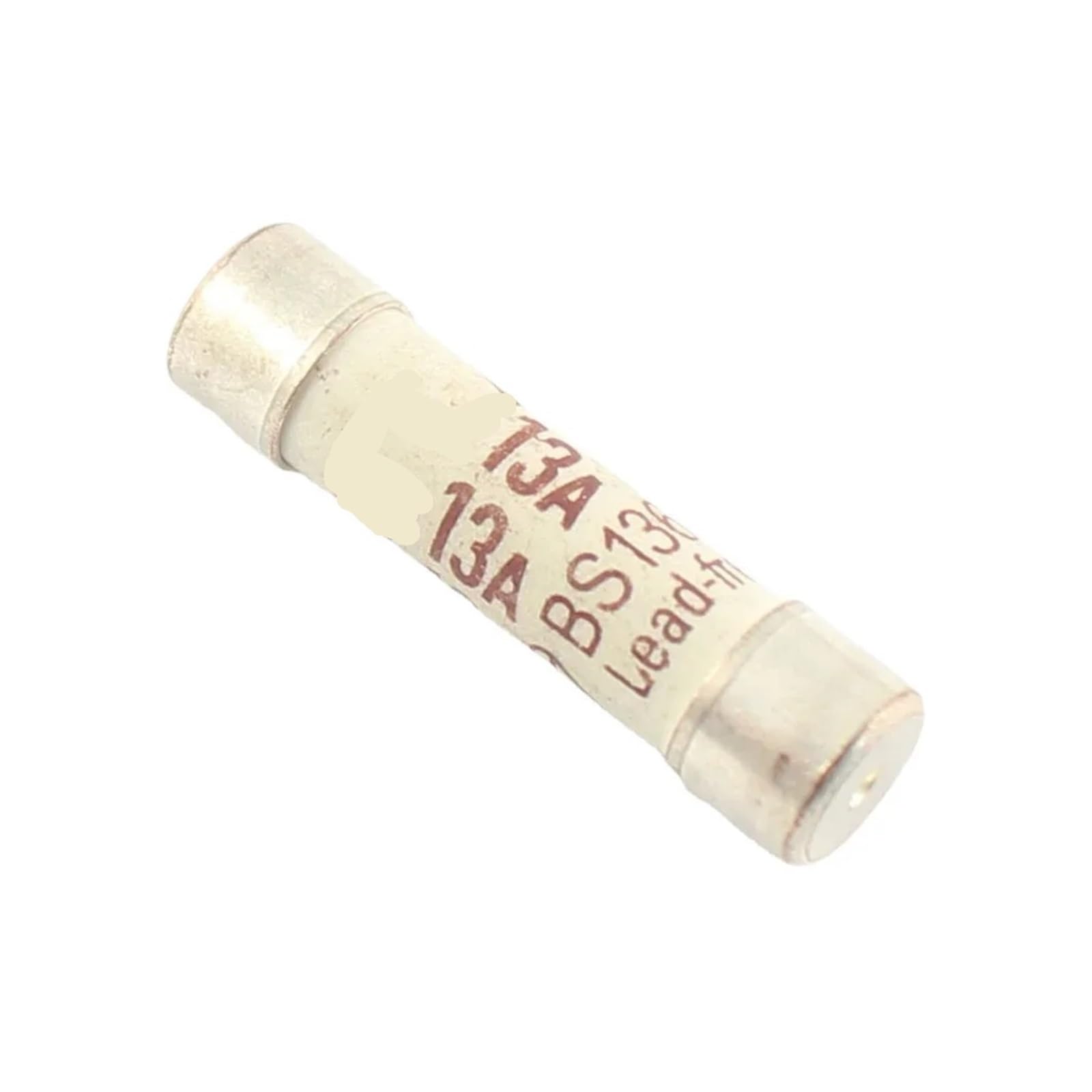 Fusibile ceramico a rottura rapida, Fusibile a spina BS1362 for riempimento di sabbia antisommossa, fusibile a cartuccia in ceramica 6x25mm 3A 10A 13A 240V senza piombo (13A)(13A)