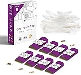 KALIGEN® ✮ Pièges à Cafards ✮ | Pack complet | Anti cafard professionnel | Répulsif sans insecticide piège collant | 100% naturel anti blattes et fourmis (8)