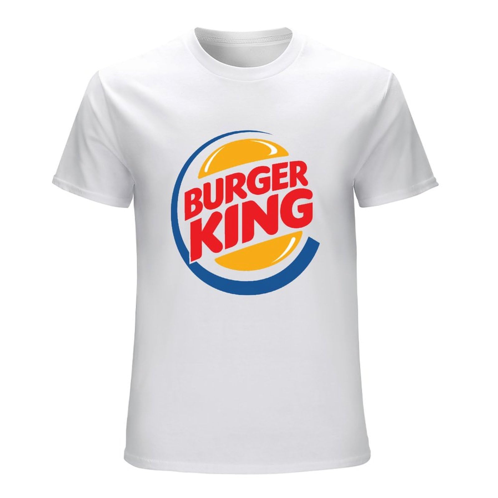 Basic Diary Men's White Burger King T-Shirt Xl