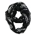 NFL Philadelphia Eagles Sheer Infinity Scarf, One Size, Black