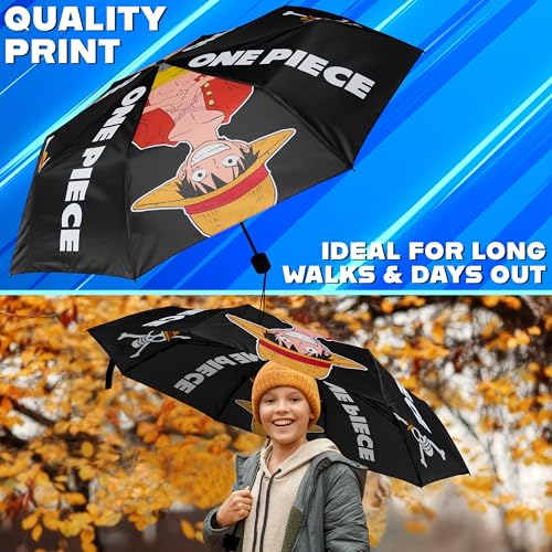 Image of Get Trend Super Mario One Piece Hello Kitty Kids Windproof Travel Umbrella