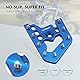 NICECNC Blauer Fußbrems-Pedalhebel-Pad-Verlängerer Compatible with Yamaha Raptor 700 2013-2024, Raptor 700R 2016-2024, Raptor 700R SE 2013-2016 2018-2024