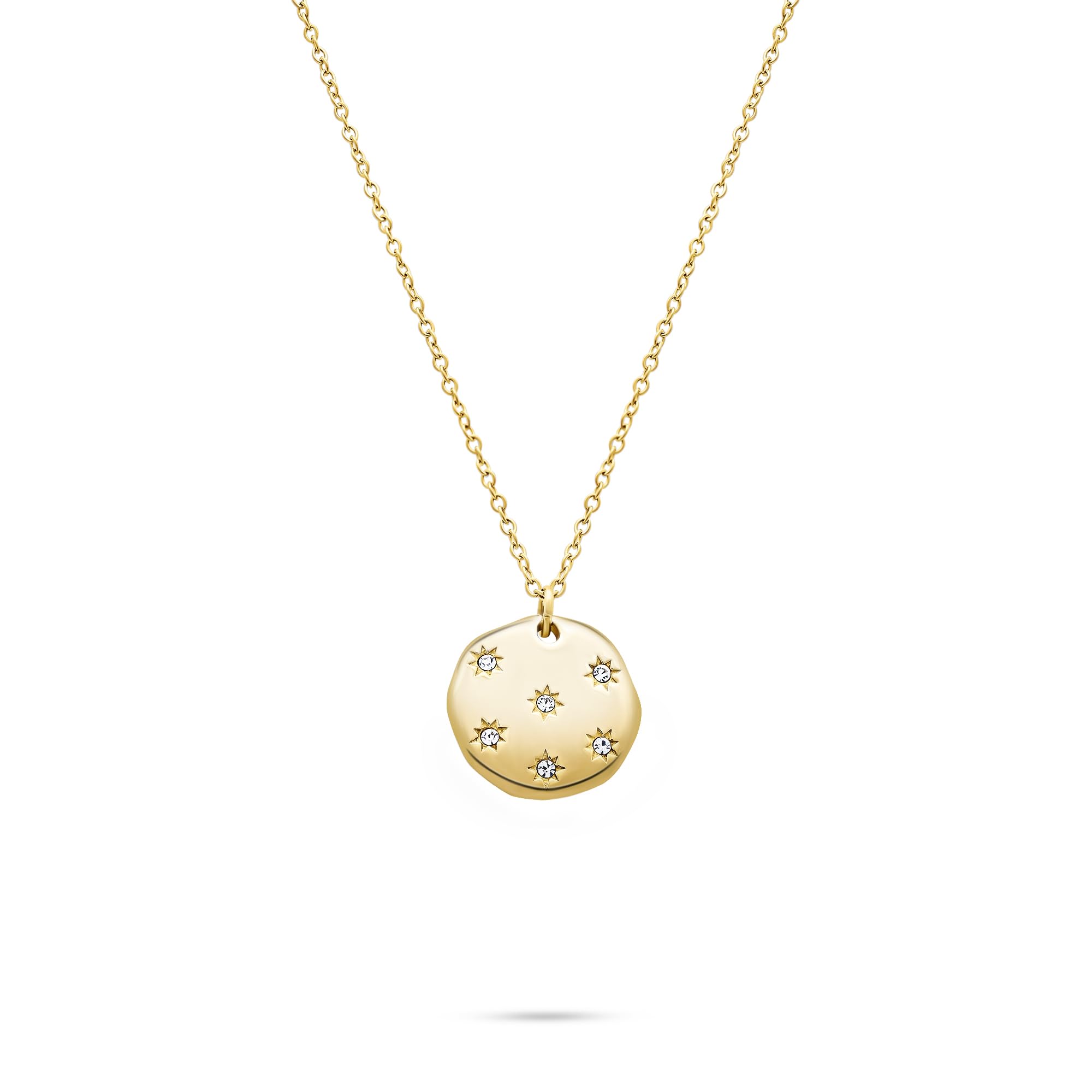 Tamaris Ladies Necklace TJ-0646-N-45 in Stainless Steel IP Gold