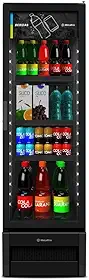 Refrigerador Expositor Vertical Metalfrio All Black 296 Litros Vb28r 220v 220v