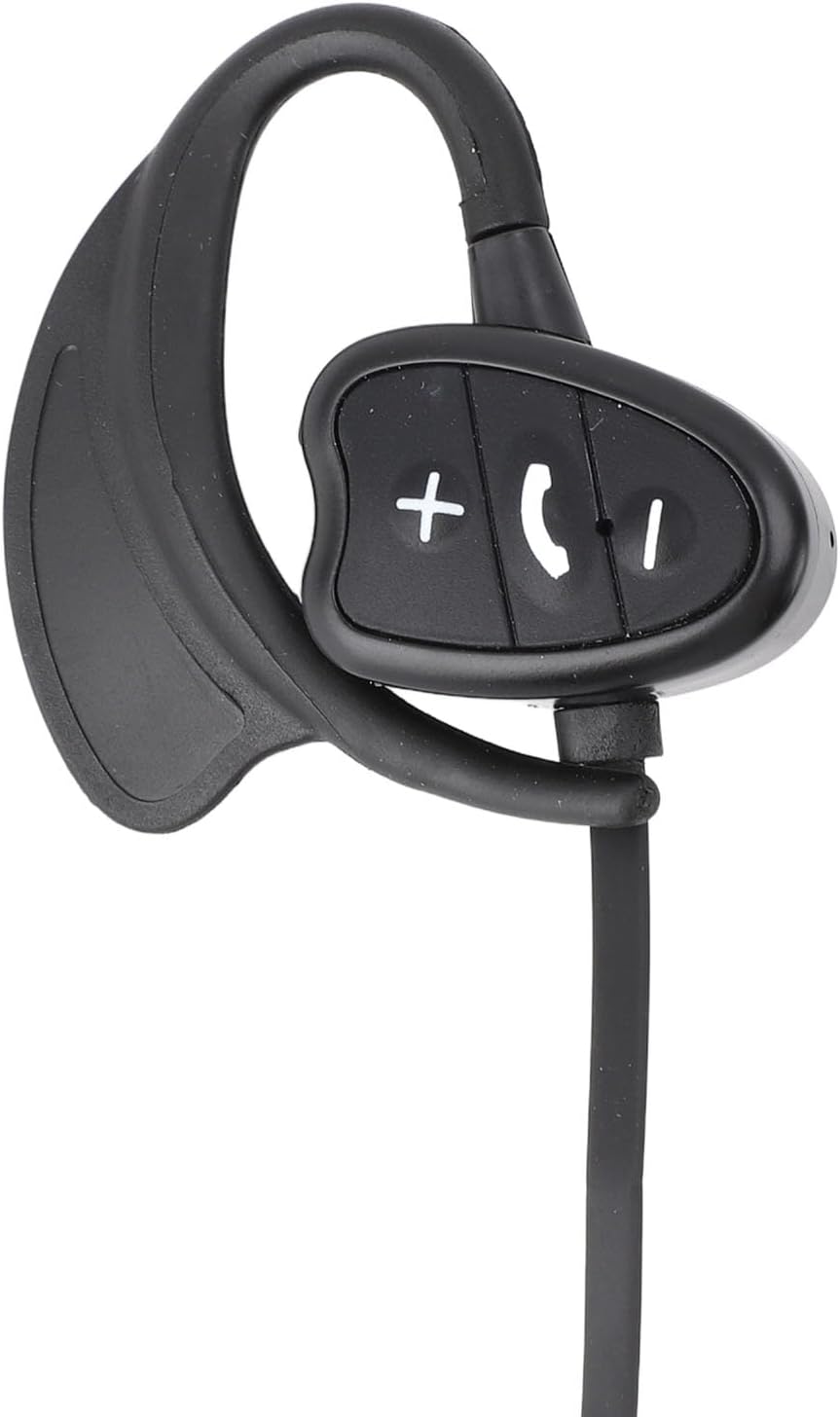 Fabater IPX8 Headphones for Swimming, in Ear Swimming Headphones with 5.4, Underwater MP3 Player, for Swimming, Sports, Running (Black)