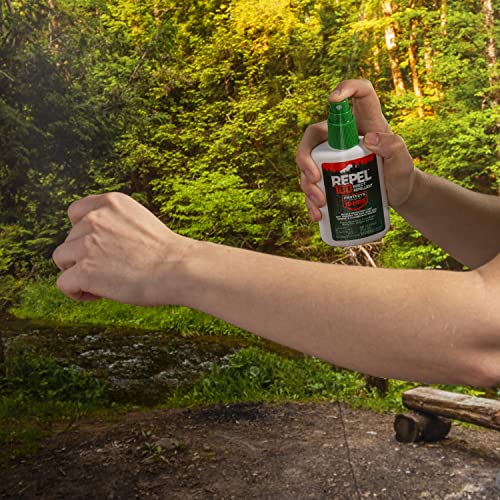 Repel 100 Insect Repellent, Repels Mosquitos, Ticks And Gnats, For Severe Conditions, Protects For Up To 10 Hours, 98% Deet (Pump Spray), 4 Fl Oz (Pack Of 6) #TOP4