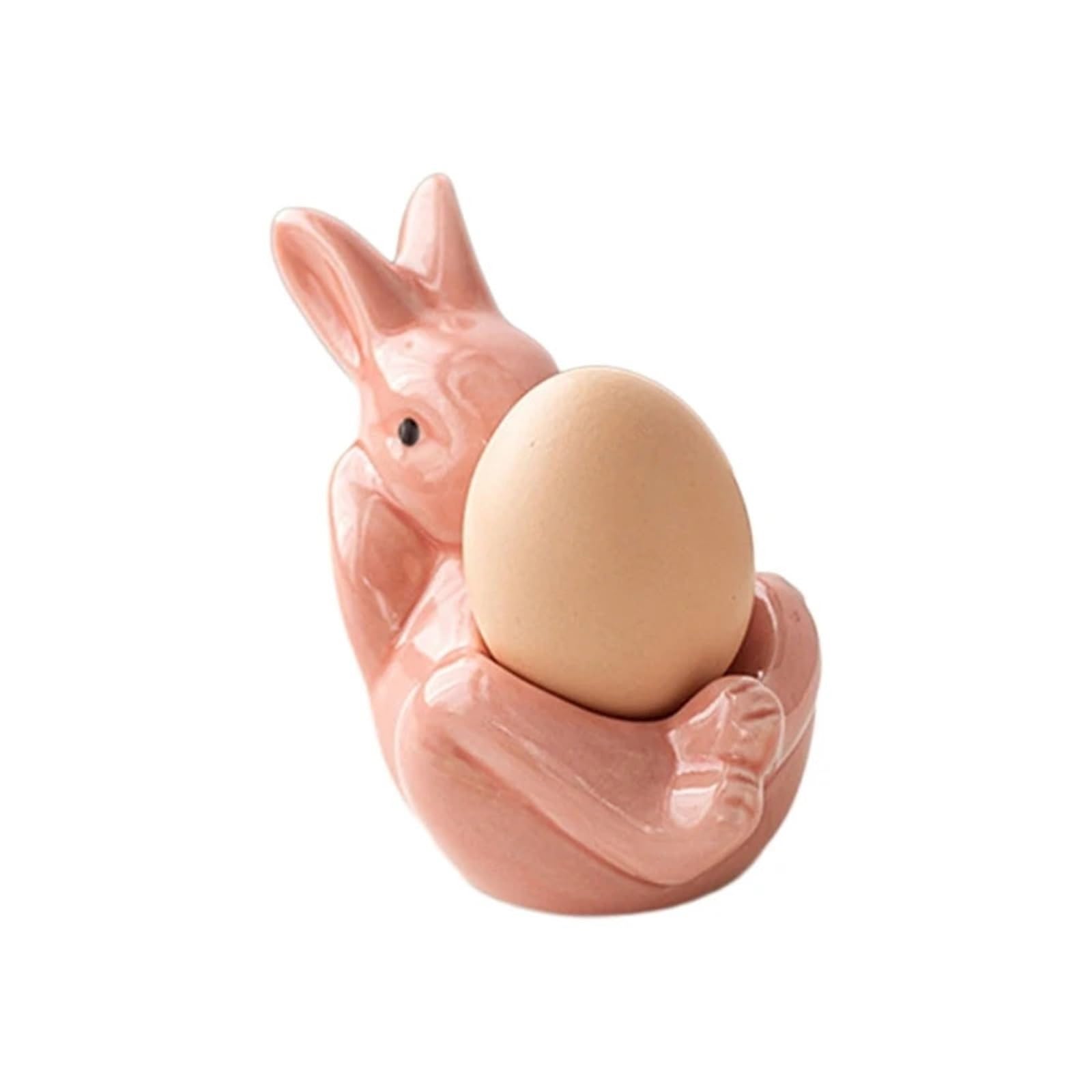 Eierbecher, 2 Stück Eierbecher aus Porzellan, Ostereier, Ausstellungsständer, Oste(White)