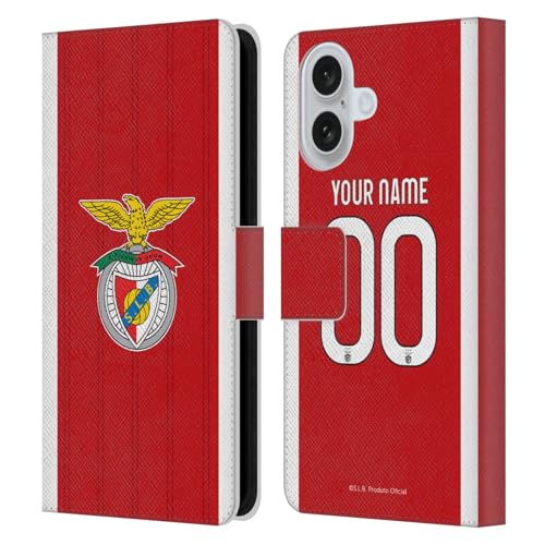 Étui antichoc Benfica iPhone 16 protégeant l'écran et les cartes