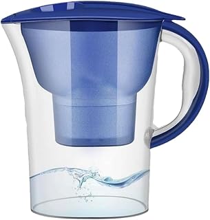 Jarra con Filtro de Agua de Gran Capacidad, Purificador de Agua para el Hogar y el Exterior, con Filtro de Cuatro