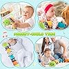 Toyzey Juguete Sensorial Bebé Unicorno Oruga Peluche Musical Bebe Regalo Nacido 0-6 Meses Juguetes Montessori Peluches para Bebes (Verde) #5