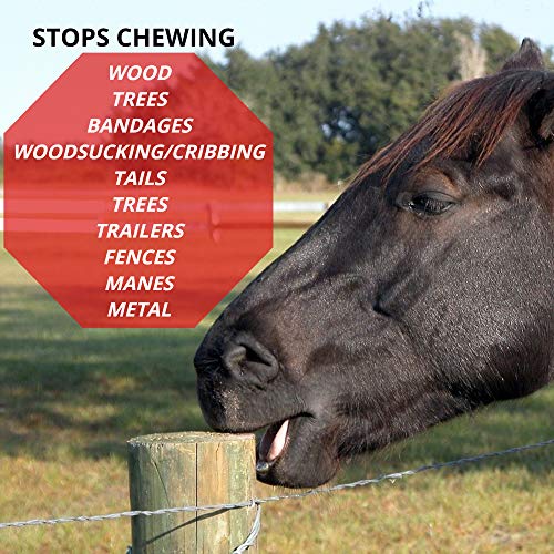 Sgt. Reckless Horse Grease Stops Horses From Chewing | Horse Chewing Deterrent For Horses Donkeys And Mules | Stops Equine Wood Chewing, Cribbing And Windsucking #TOP2
