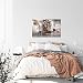 Runa Art Buda Feng Shui Cuadro Murales Sala XXL Beige Spa Zen...