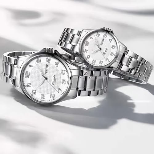Image of Quick Release Stainless Steel Watch Band Bracelet 12mm to 24mm Straight & Curved End Universal Stainless Steel Metal Watch Strap Smartwatch Replacement Band Men Women