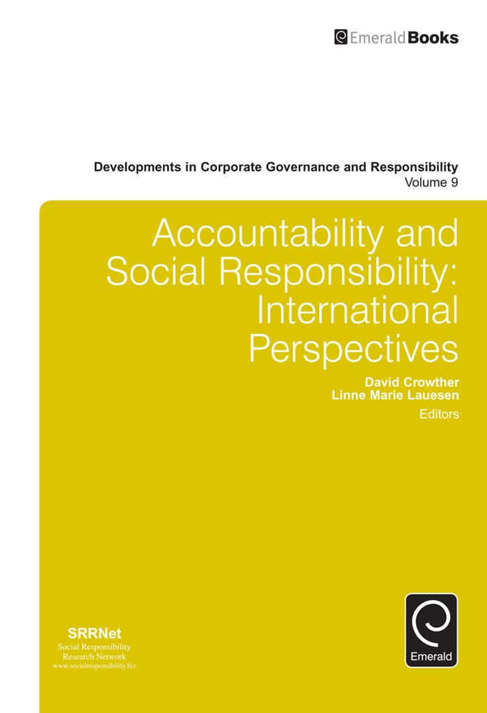 Buy Accountability and Social Responsibility: International Perspectives — BookShops.in