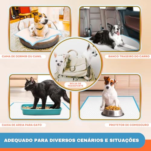 Tapete Higiênico Cachorro Cães Premium 100 Unidades 33x45cm