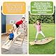 5 in 1 Pikler Dreieck Set Kinder Montessori Kletterdreieck Set mit Klappdreieck Leiter, Holz umkehrbare Kleinkind Kletterrutsche Seasaw für Indoor/Outdoor