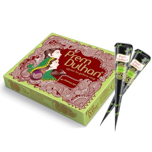 Prem Dulhan Henna Natural Color para Cabello 300g miniatura 1