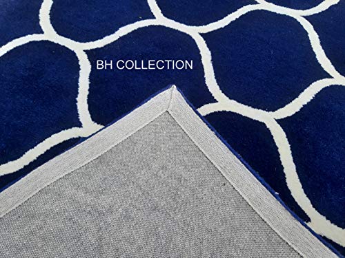 Image of Classical Look Plain Handmade Tufted Carpet with Super Soft & Pure Woolen Carpet for Your BEDROOMS & Living Room with 1 INCH Pile Height 10.0 X 13.0 FEET (300x390 cm) Multi