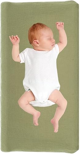 Miniatura 7 de 1 paquete de sábanas elásticas de alta calidad para cuna, algodón ultra suave, hipoalergénico, sábanas de punto cómodas y sedosas, decoración de