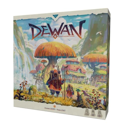 Asmodee | Dewan | Jeu de société stratégique | À partir de 10 ans | 2 à 4 joueurs | 40 minutes de temps de jeu ou plus