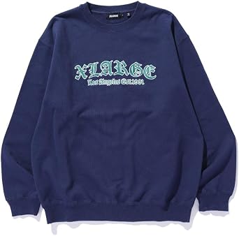 XLARGE  OLD ENGLISH LOGO CREWNECK SWEATSHIRT