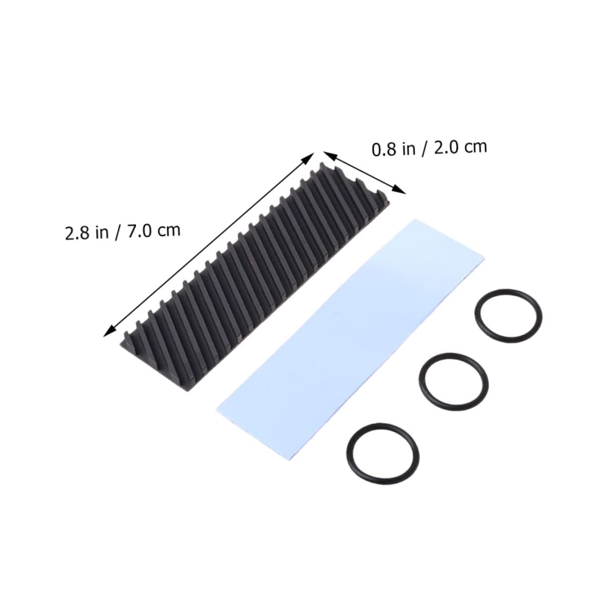 HEMOTON 4pezzi Dissipatore Rame Ssd Design Accessorio Per Raffreddamento Facile Installare Compatibile e