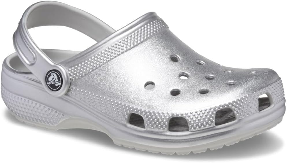 Crocs Kids' Classic Metallic Clogs