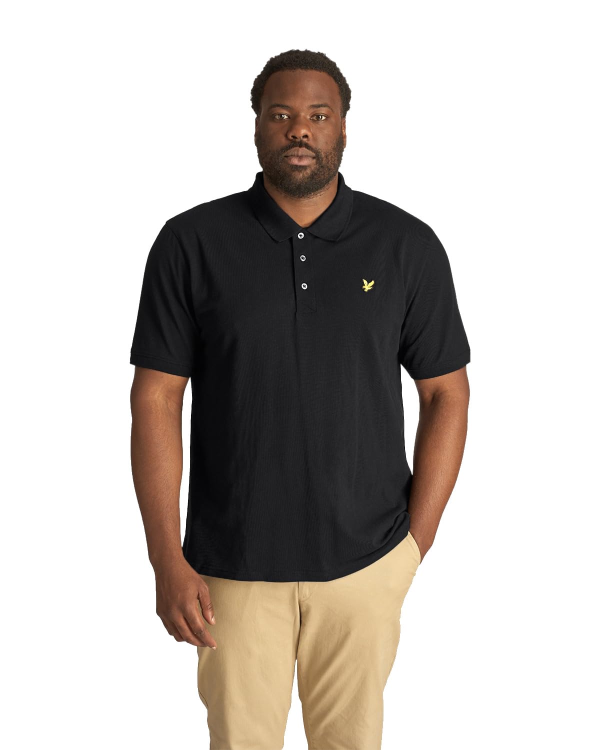 Lyle and Scott Plussize Polo Black size XXL