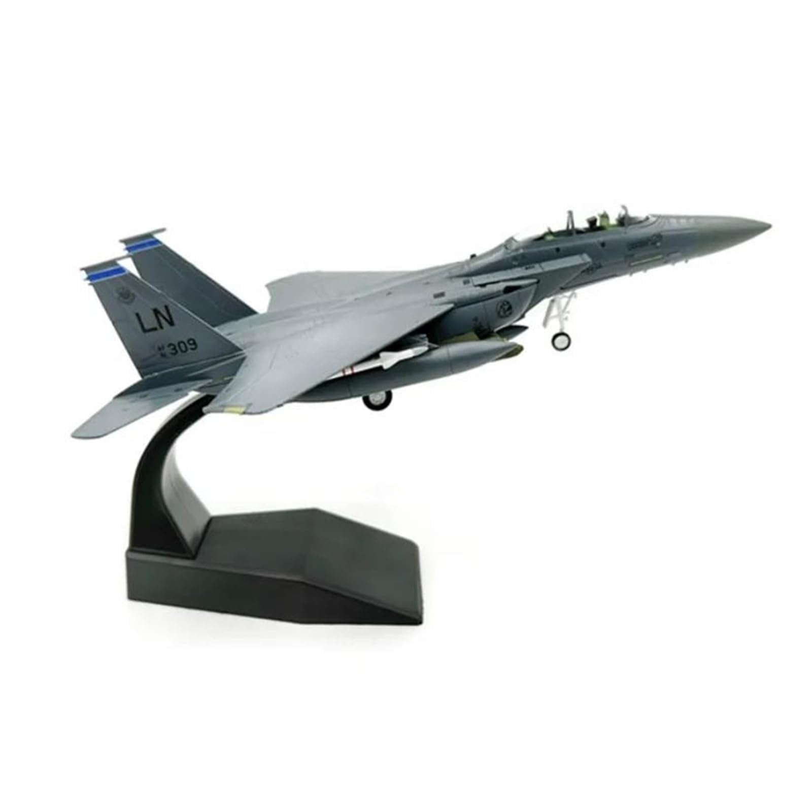 Liusang F-15E Scale Aircraft 1/100 For F15 F-15 Strike Eagle Fighter Usaf Diecast Metal Plane Model Military Aircraft Model Suitable For Display