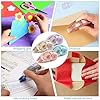 Glue Roller, 4 Pack Double Sided Tape Dispenser, Scrapbooking Supplies, Glue Tape Roller for School Home Office Crafting, Cards, Journal and Scrapbook Accessories (0.31in X 26.25ft) #4
