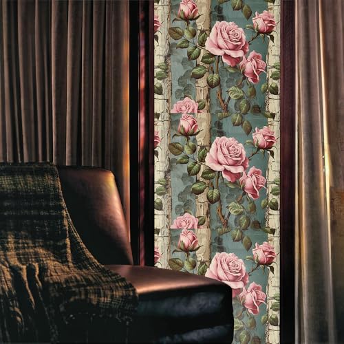 Vinilo adhesivo decorativo doble cara 15.7x118 in rosa miniatura 2