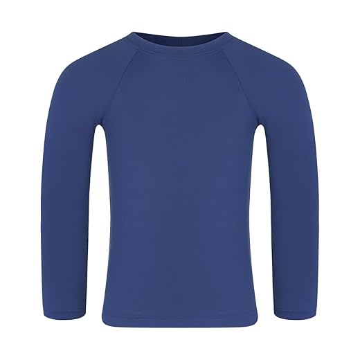 Acqua di Mare Blusa Camiseta Proteção UV 50+ Manga Longa Infantil Unissex