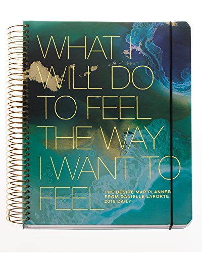 The Desire Map Planner from Danielle LaPorte 2018 Daily (Teals & Gold) The Desire Map Planner from Danielle LaPorte 2018 Daily (Teals & Gold)