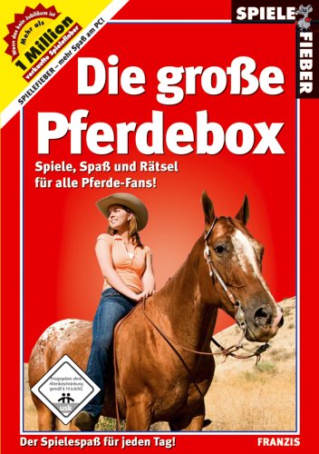 Preisvergleich Produktbild Die große Pferdebox: Spiele, Puzzle, Quiz & Co
