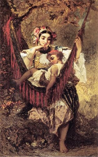 Impression Sur Toile Mère et enfant Idée Décoration Salon Moderne 60x90