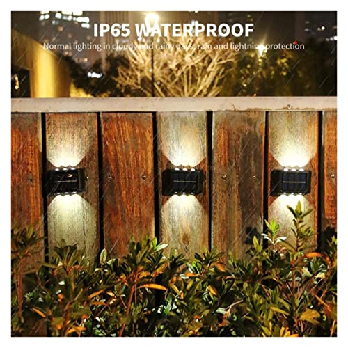 Luz exterior impermeable para calle y decoración de pared con 6LED 3