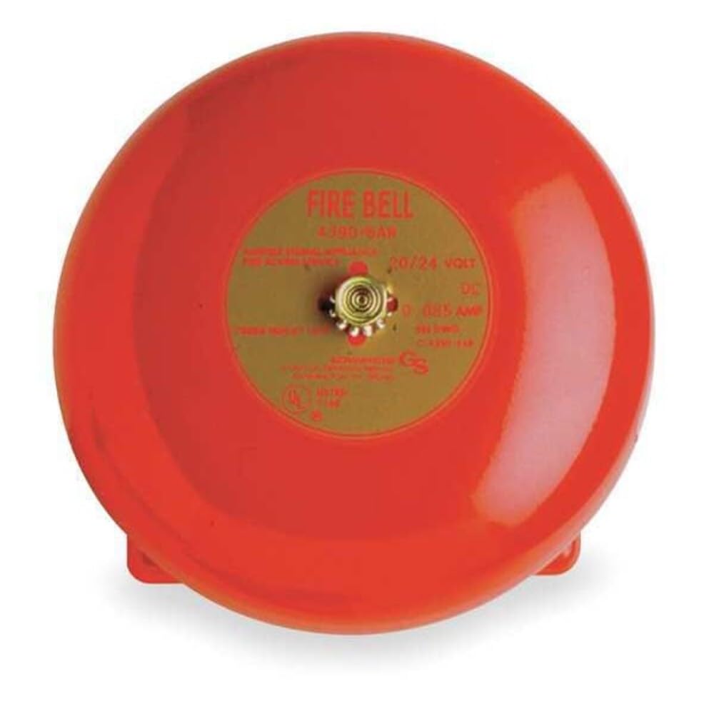 Campana Edwards 439d-6aw-r de señalización con alarma acústica roja para entornos industriales 3