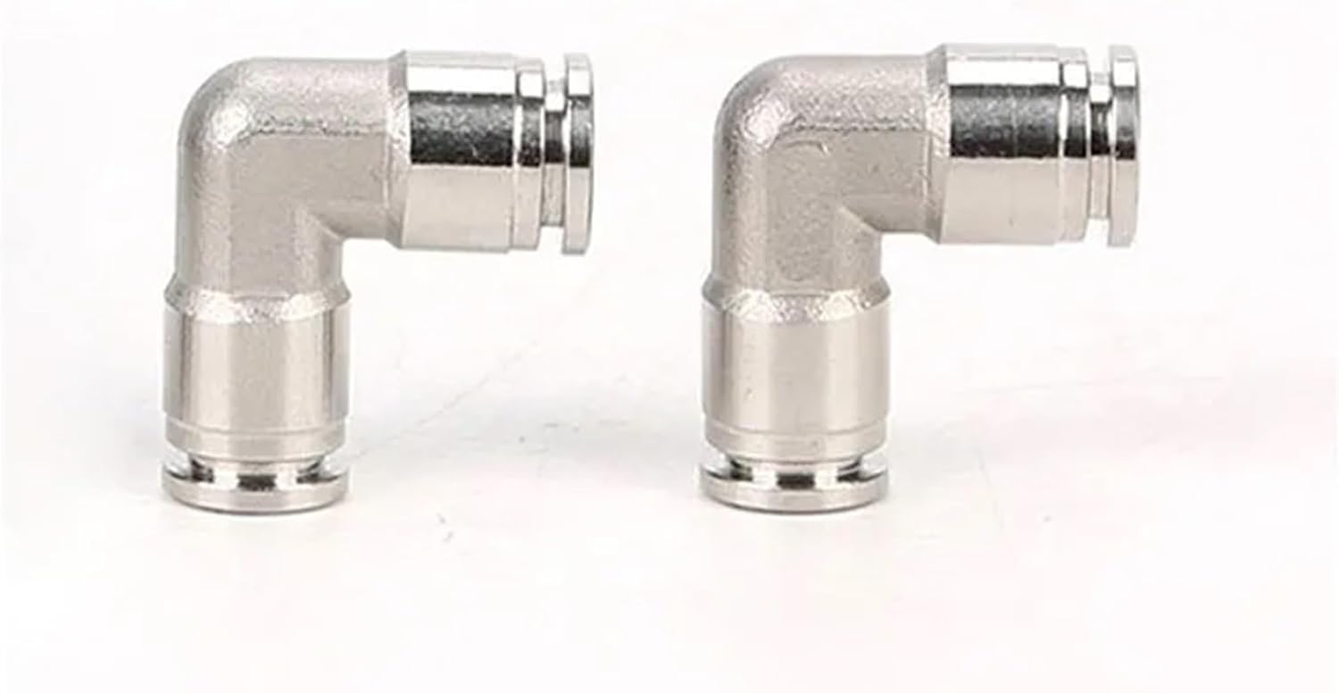 Pneumatic Connectors Air Hose Fittings 304 Stainless Steel PU PY PE 6mm 8mm10mm Quick Release Pipe Fitting Pneumatic Accessories (Color : PV, Size : 6mm)
