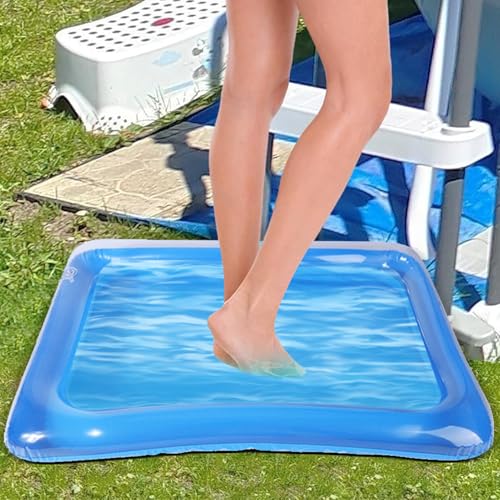 Baño Inflable para Pies Plegable de PVC Multiuso miniatura 4