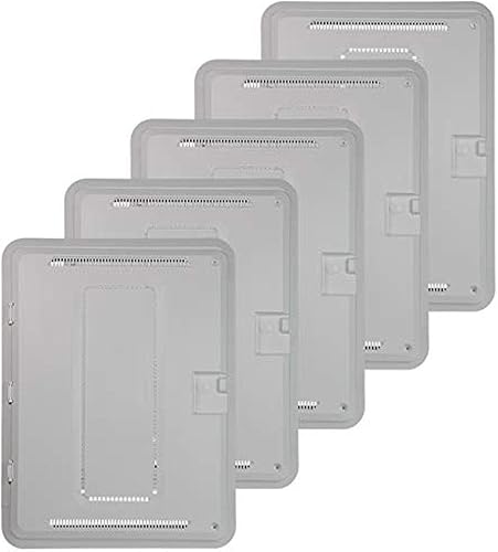 Miniatura 4 de On-Q Legrand ENP20805-NA - Gabinete multimedia de 20 pulgadas, gabinete de plástico para caja de medios, solo gabinete, blanco, paquete de 5