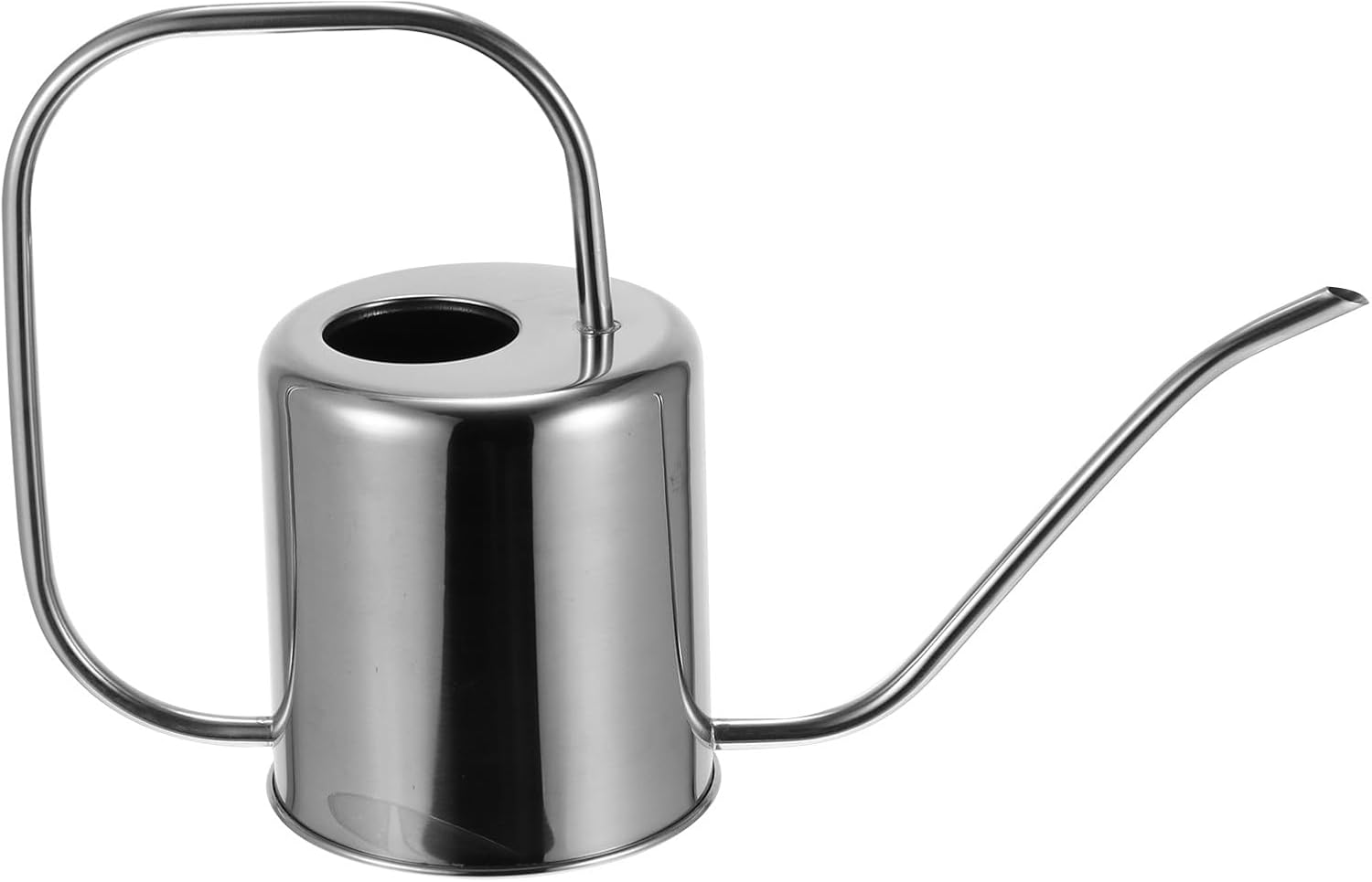 Uonlytech 5l Stainless Steel Long Spout Watering Can Garden Tool for Indoor and Outdoor Plants with Sturdy Handheld Watering Kettle