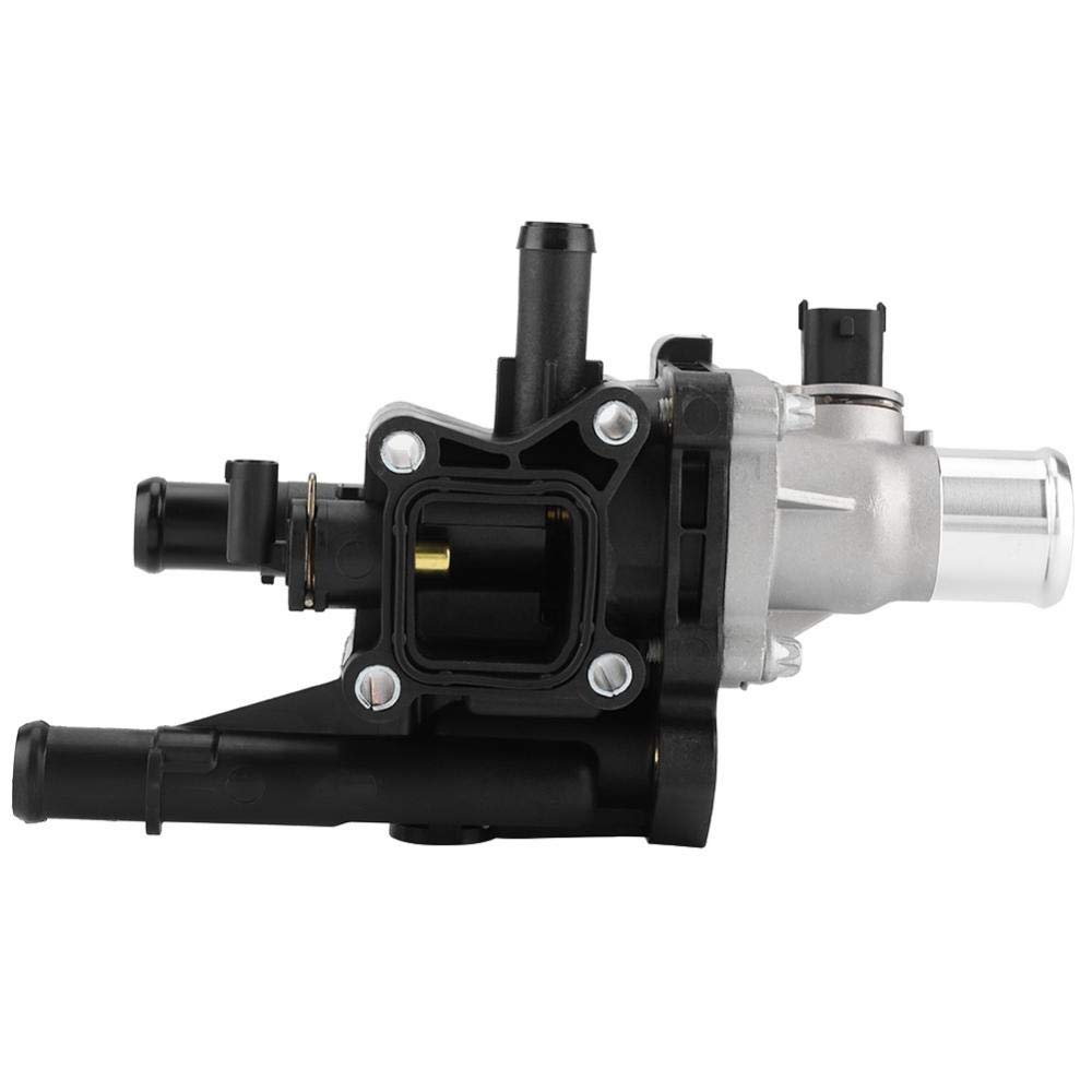 Termostato del coche Termostato del refrigerante del motor del automóvil 25192228 Junta del sensor de temperatura del termostato del refrigerante del motor reemplazo para Cruze 2011 2015